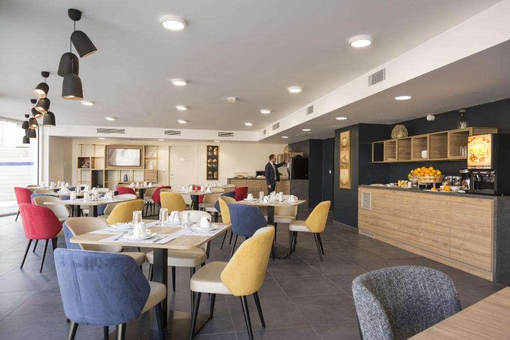 Odalys City Centre Congres Le Mans Restaurante foto
